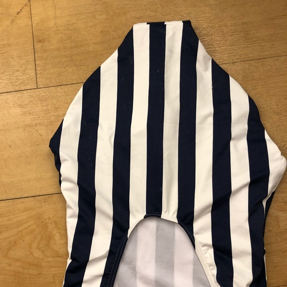 Striped swimsuit one piece SOLD - Picture 4 of 7